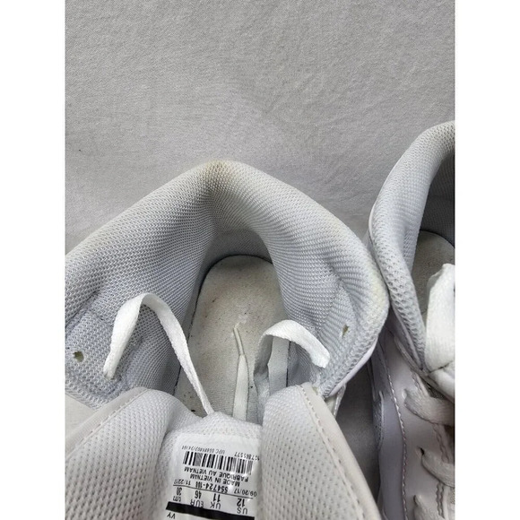 NIKE Jordan 1 high White Pure Platinum High Tops Mens Size 12 554724-108 - Picture 9 of 16